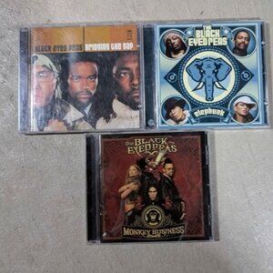 Black Eye Peas - 3 CDs - Bridging the Gap, Elephant Funk, Monkey Business.